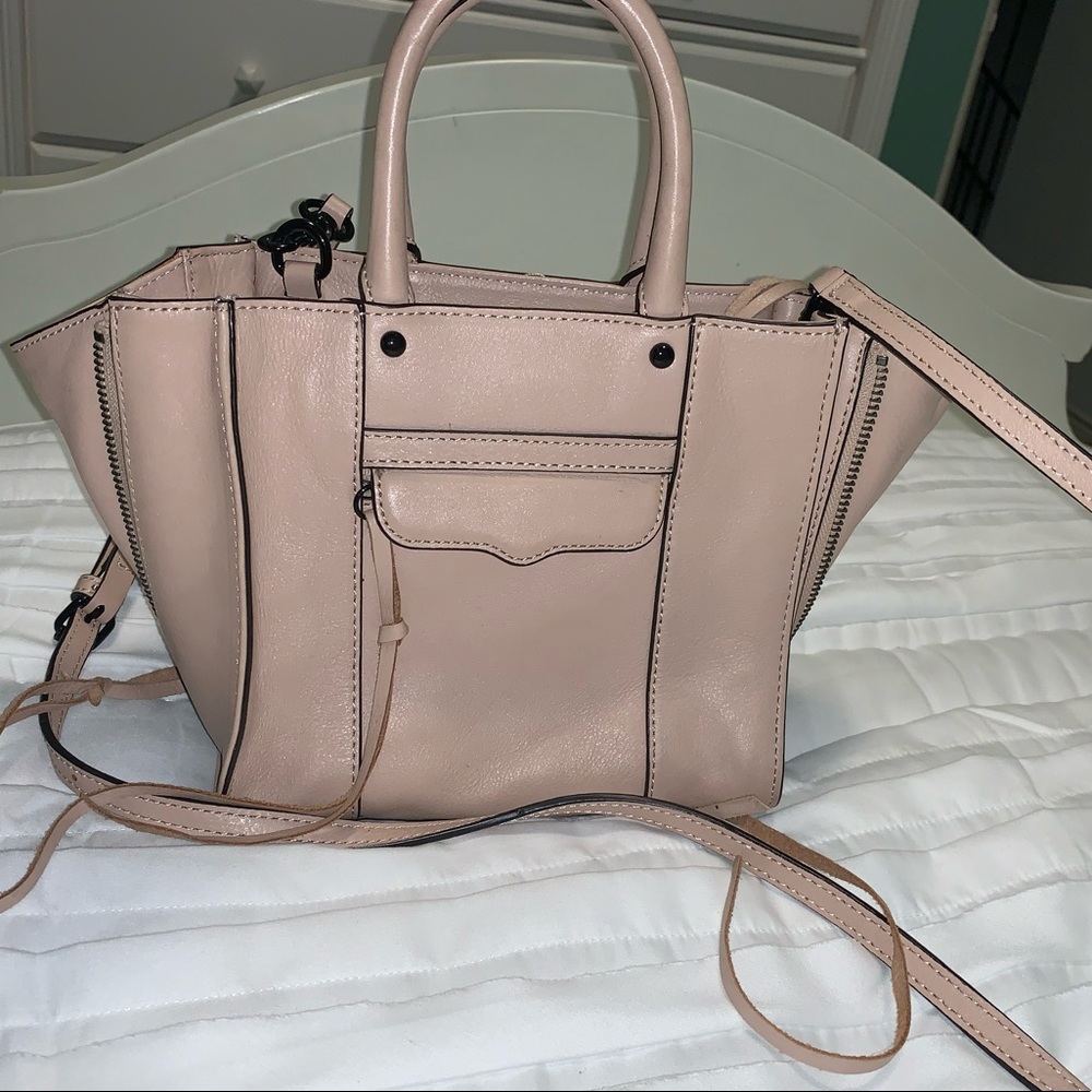 Rebecca Minkoff Mab Textured Leather Mini Tote